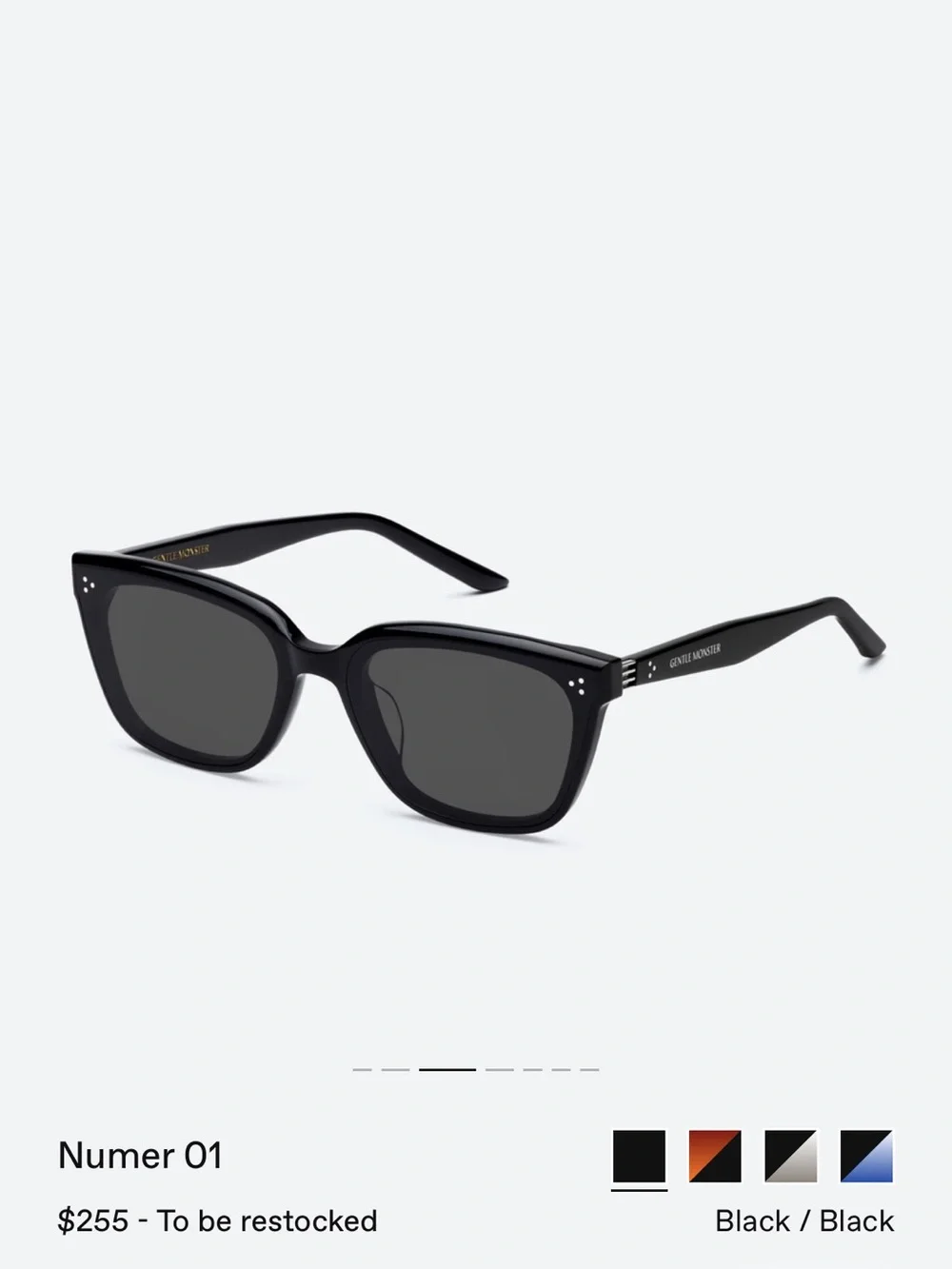 GENTLE MONSTER NUMER SUNGLASSES